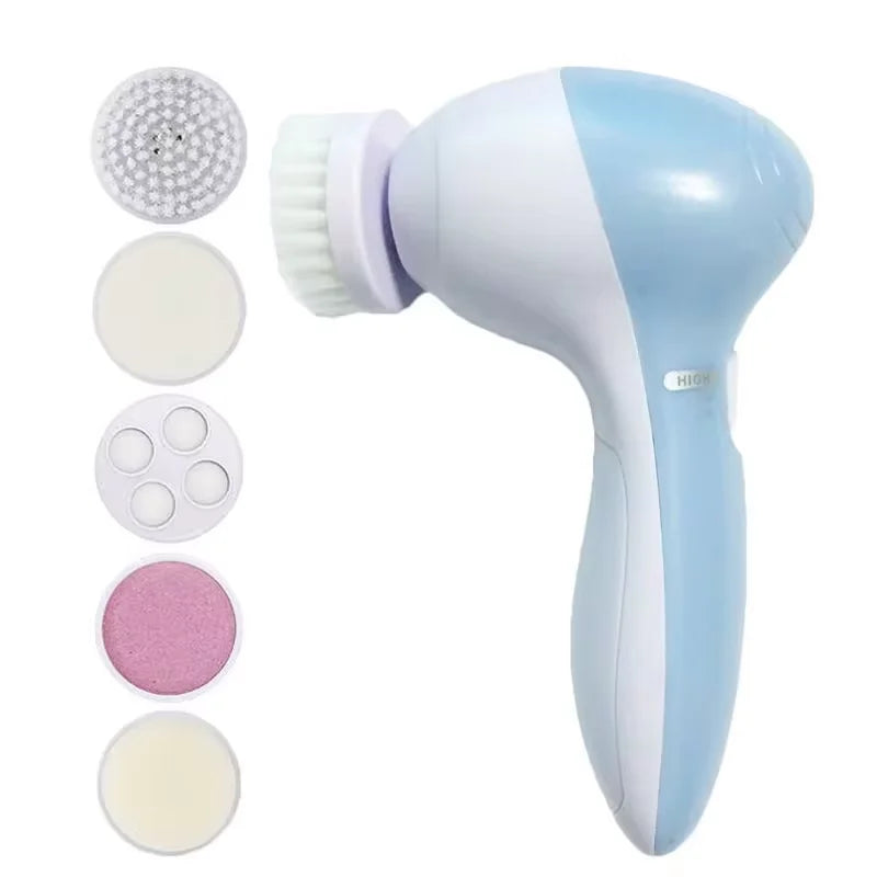 GlowBrush™ 5-in-1 Facial Cleansing Brush