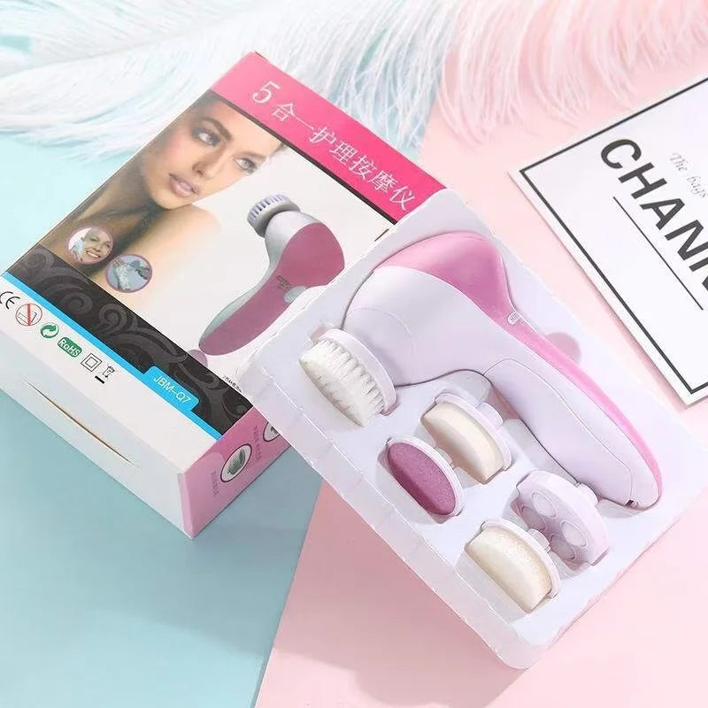 GlowBrush™ 5-in-1 Facial Cleansing Brush