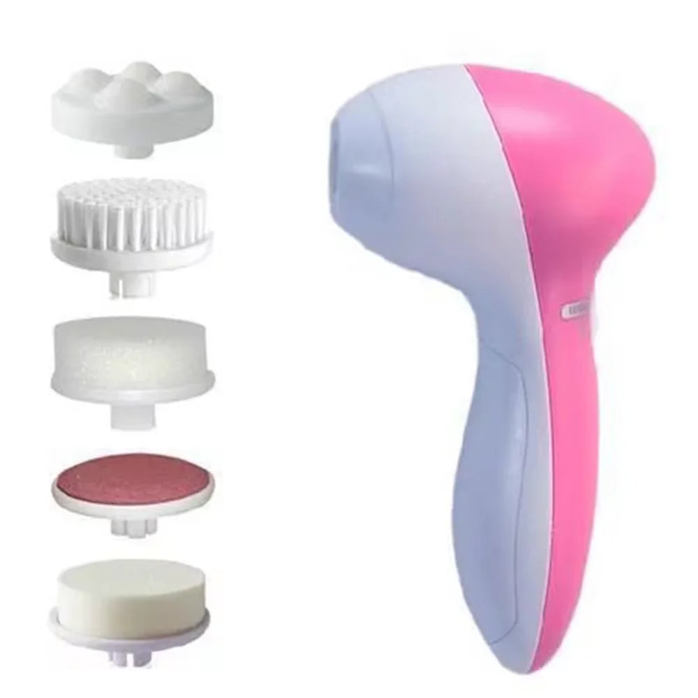 GlowBrush™ 5-in-1 Facial Cleansing Brush
